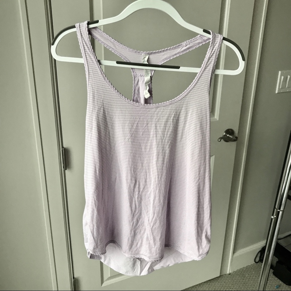 Lululemon Singlet with Scalloped Edge